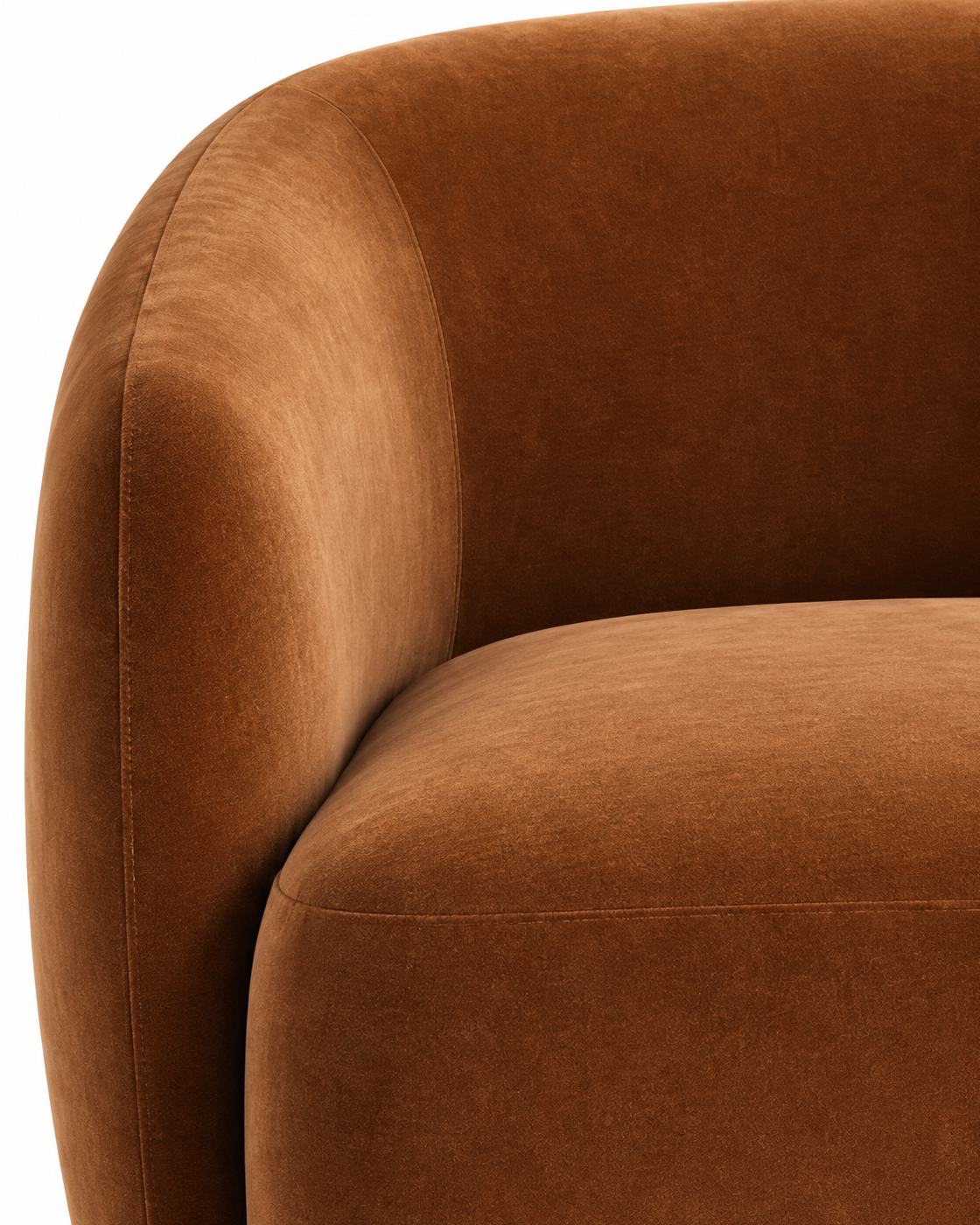 CLEOS lounge chair — close-up view