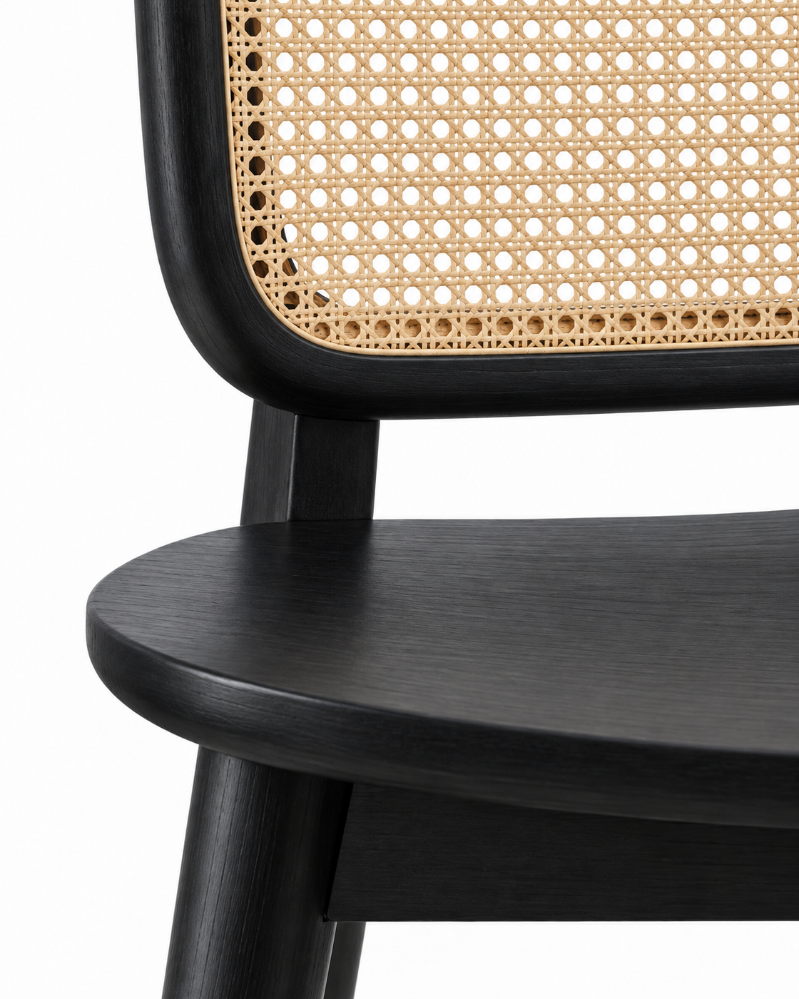 PANEL DINING CHAIR material and construction detail