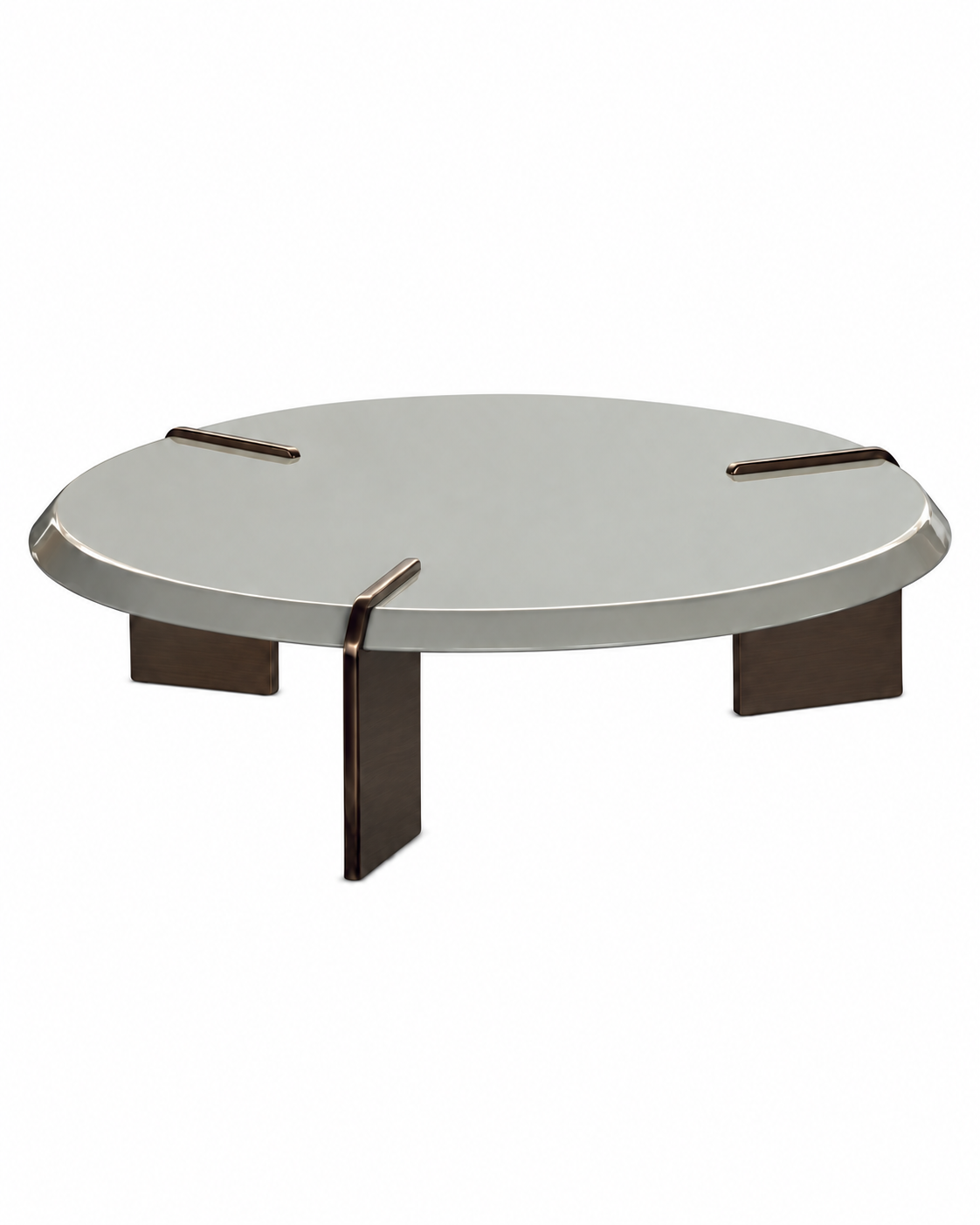 CLASP COFFEE TABLE angled view
