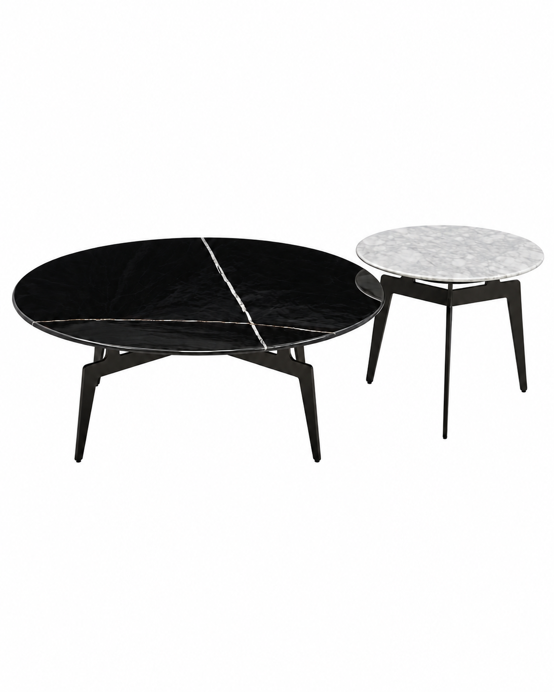 TANDEM COFFEE TABLE SET front view