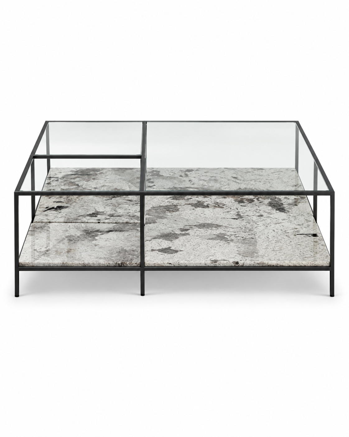 VITRINE COFFEE TABLE SET front view