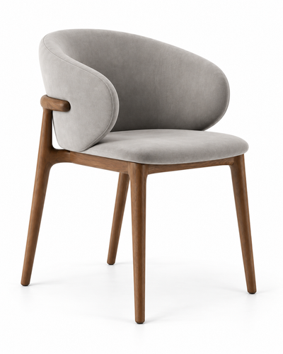 WAVE DINING CHAIR WITH ARMRESTS