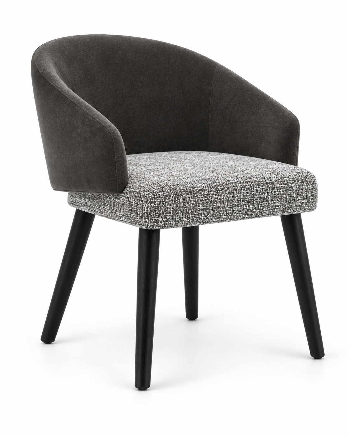 SHELL DINING CHAIR WITH ARMRESTS