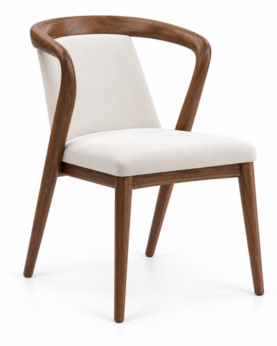 ARC DINING CHAIR WITH ARMRESTS