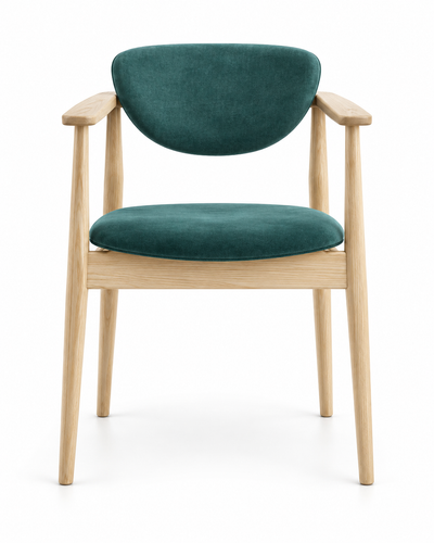 PLANE DINING CHAIR WITH ARMRESTS