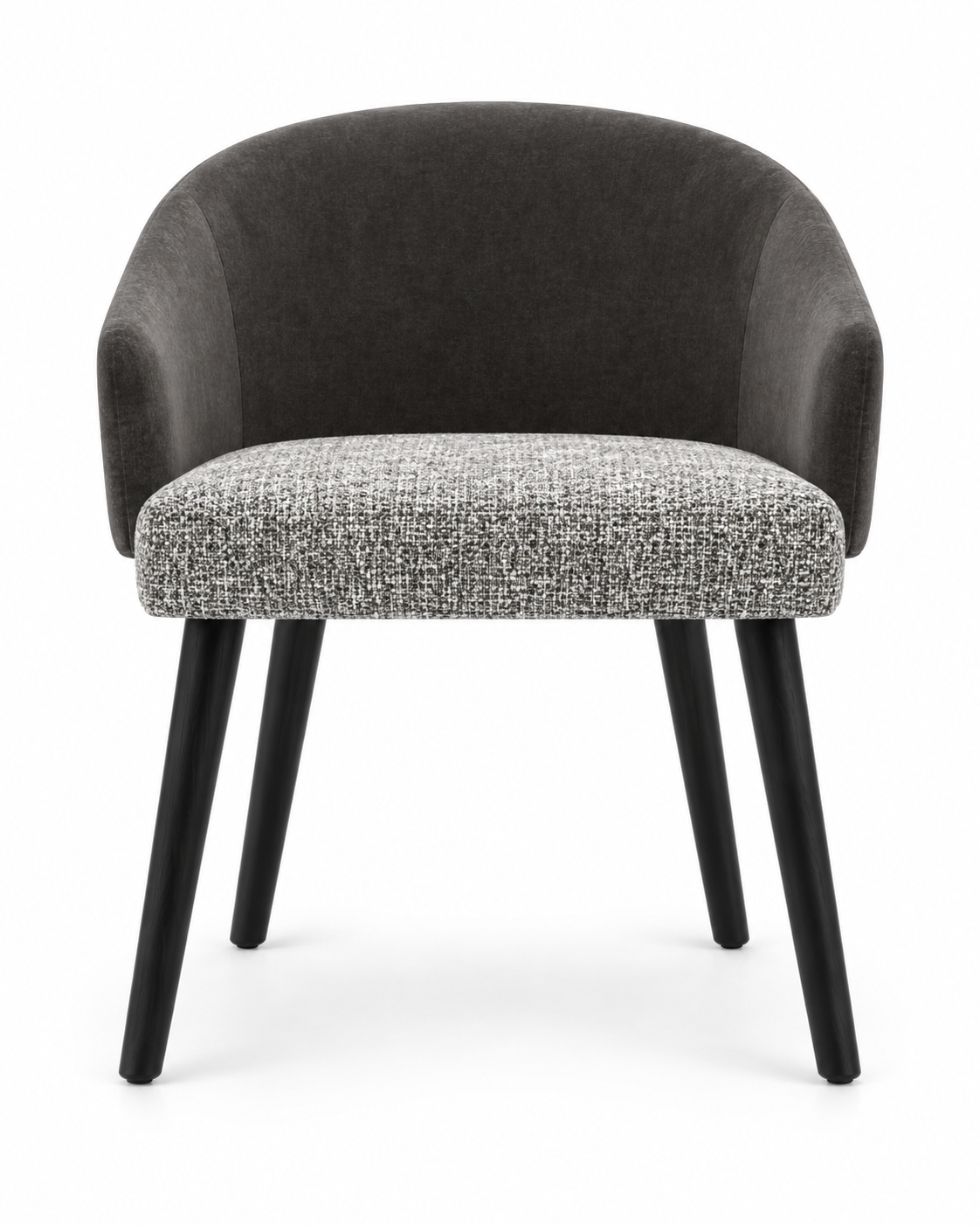SHELL DINING CHAIR WITH ARMRESTS
