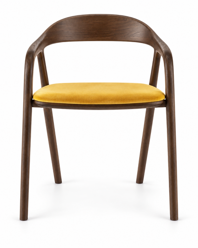 SWEEP DINING CHAIR WITH ARMRESTS