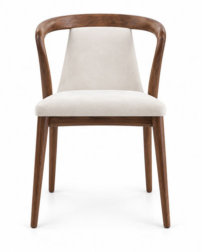 ARC DINING CHAIR WITH ARMRESTS