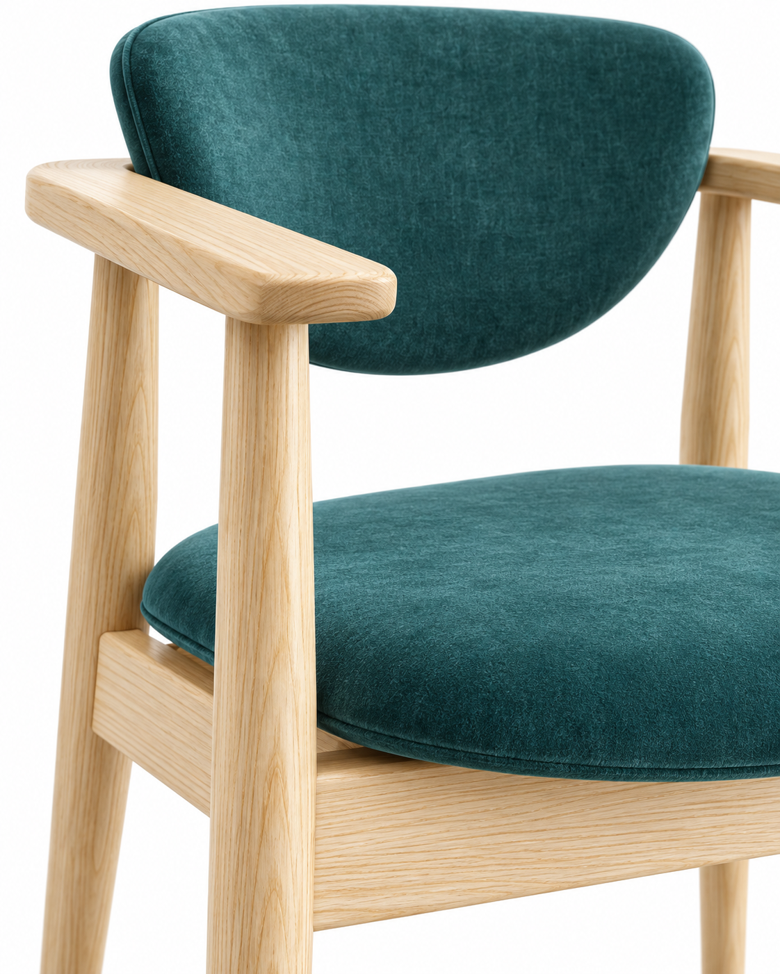 PLANE DINING CHAIR WITH ARMRESTS
