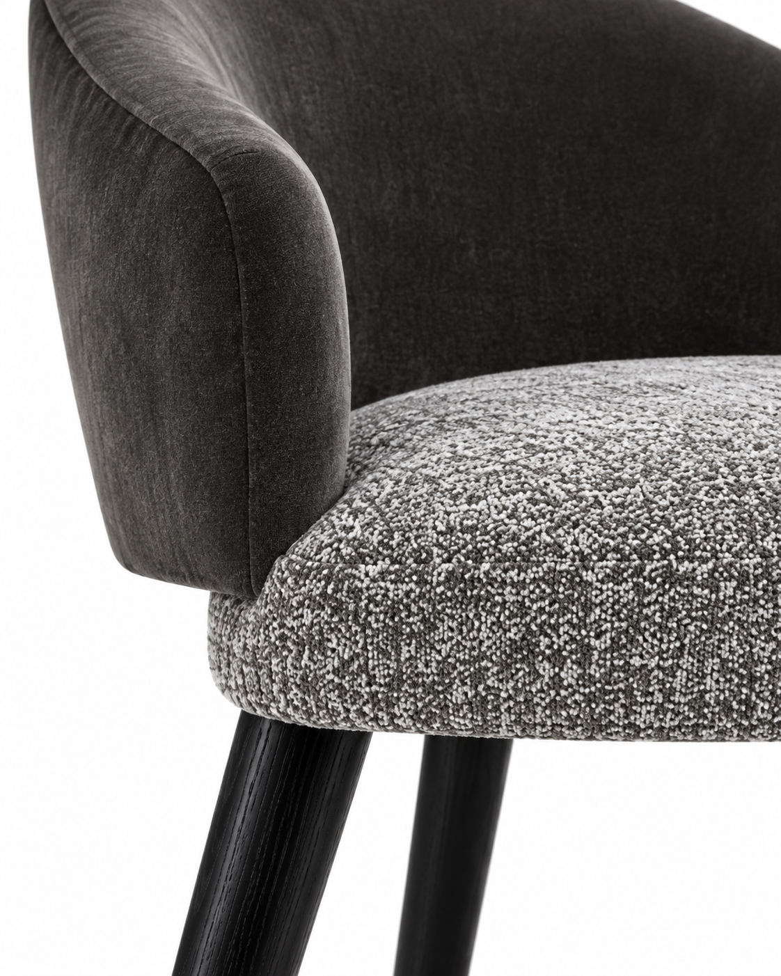 SHELL DINING CHAIR WITH ARMRESTS