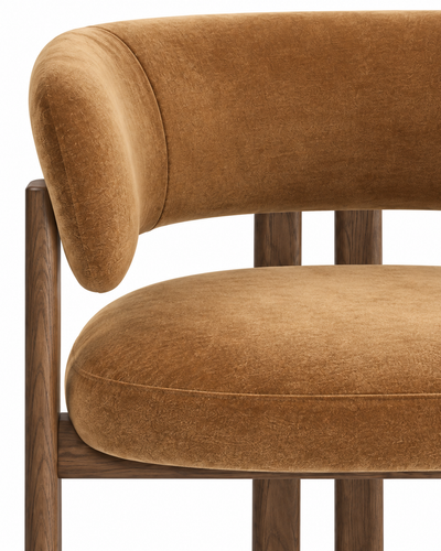 RIDGE DINING CHAIR WITH ARMRESTS