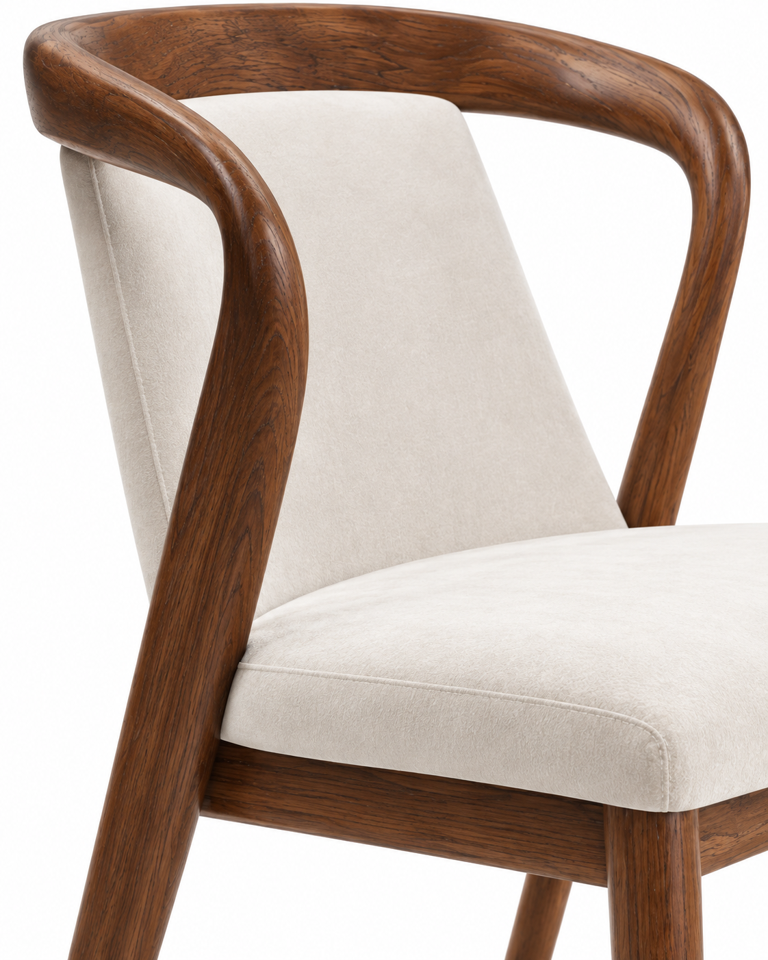 ARC DINING CHAIR WITH ARMRESTS