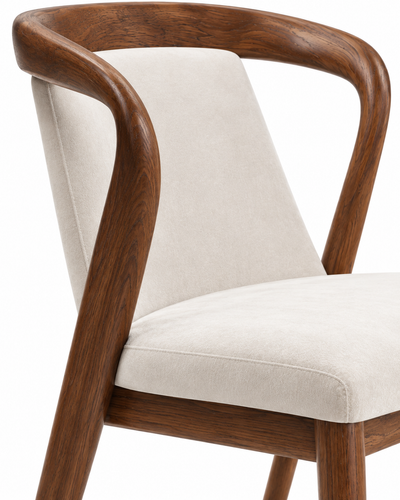 ARC DINING CHAIR WITH ARMRESTS