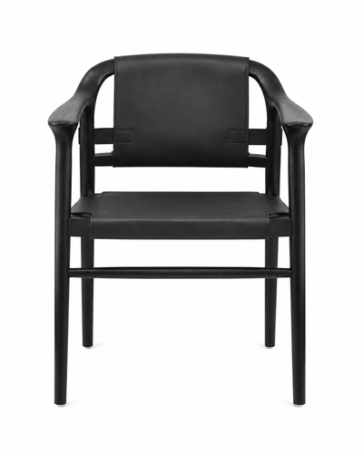 YOKE DINING CHAIR WITH ARMRESTS