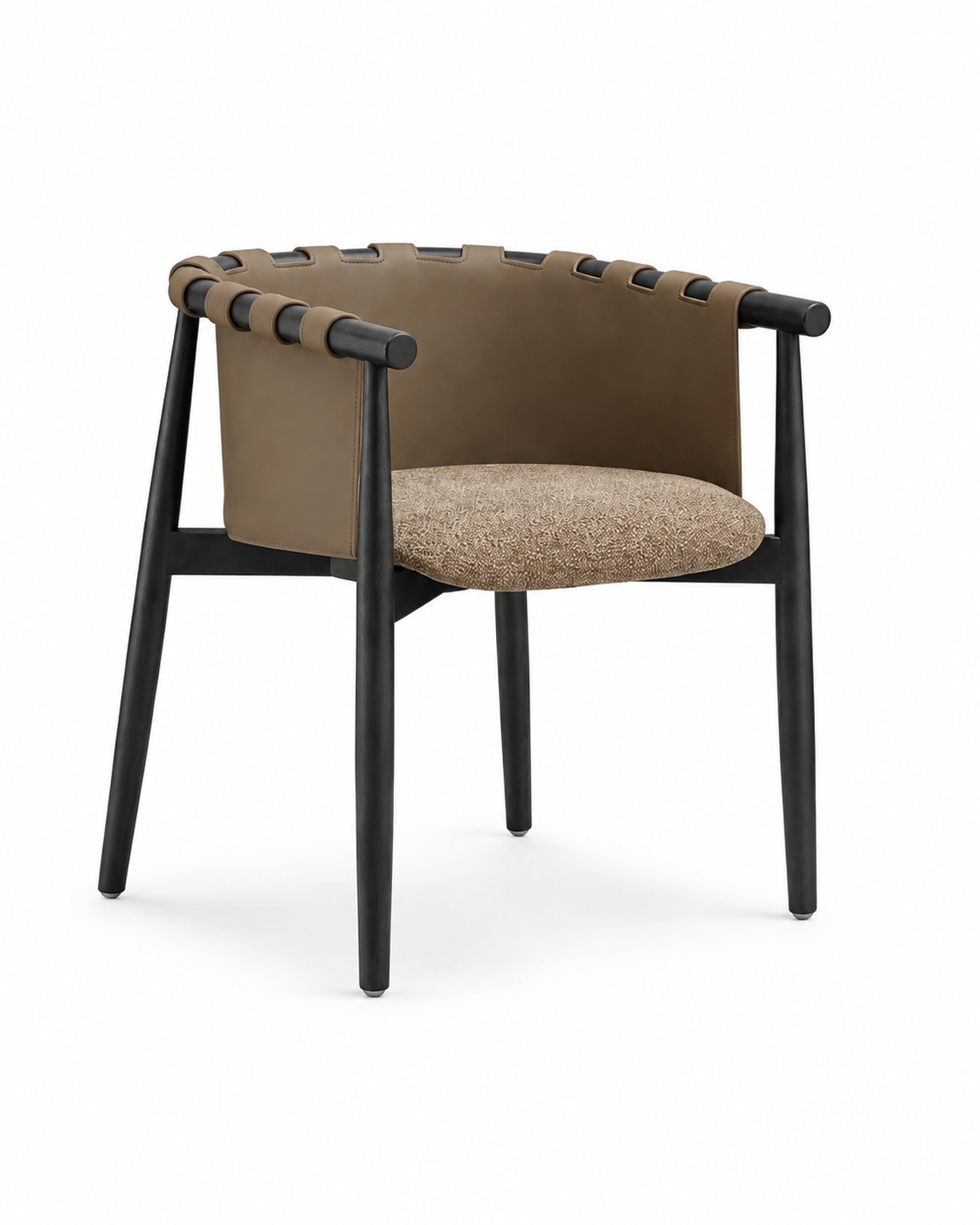 LASSO DINING CHAIR WITH ARMRESTS