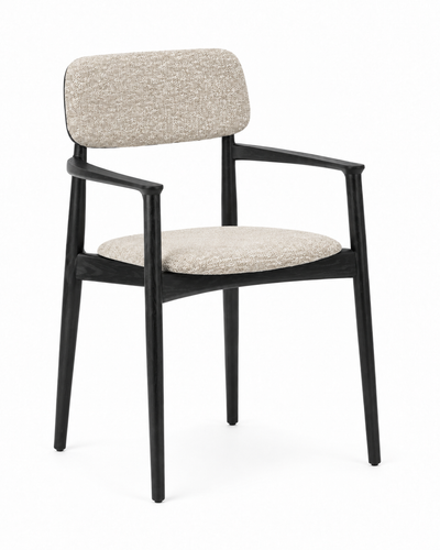 ARLEN DINING CHAIR WITH ARMRESTS