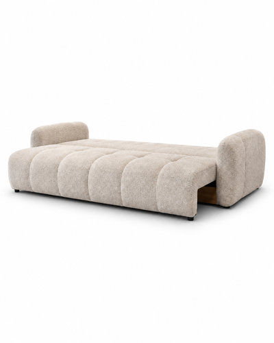 BESALU sofa bed — open sleeping configuration