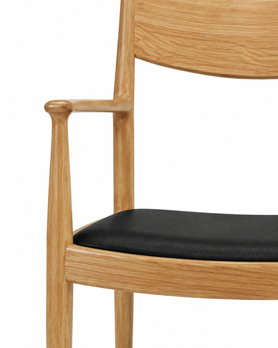 REED DINING CHAIR WITH ARMRESTS