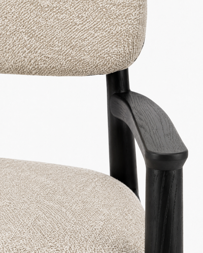 ARLEN DINING CHAIR WITH ARMRESTS