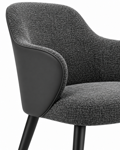 WING dining chair with armrests – close-up