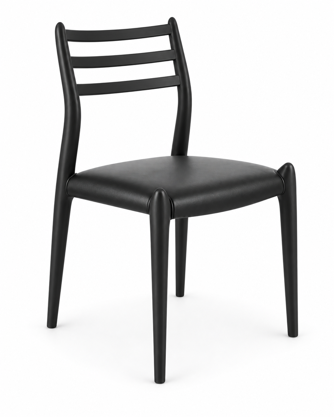 RUNG DINING CHAIR — angled view