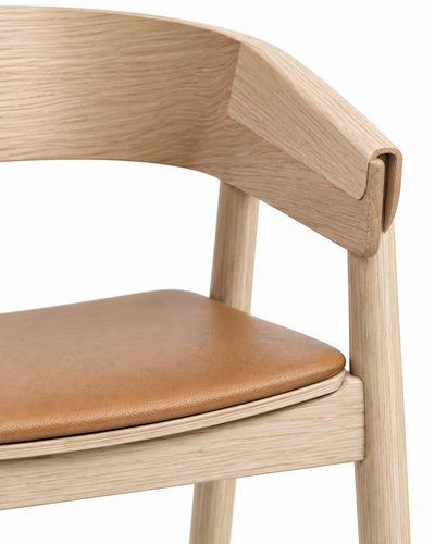 Canopy dining chair with armrests – detail view