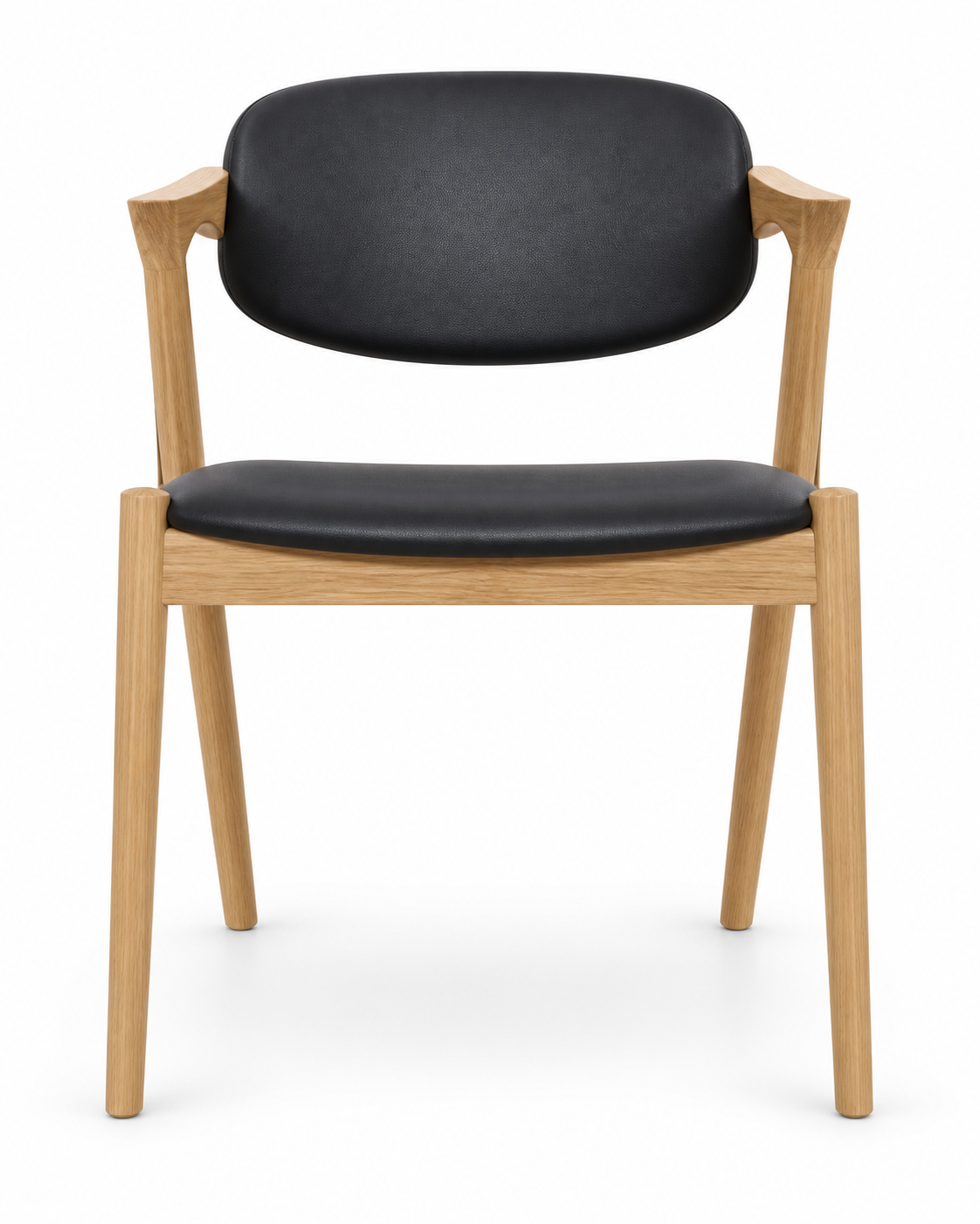 LINK DINING CHAIR WITH ARMRESTS — front view