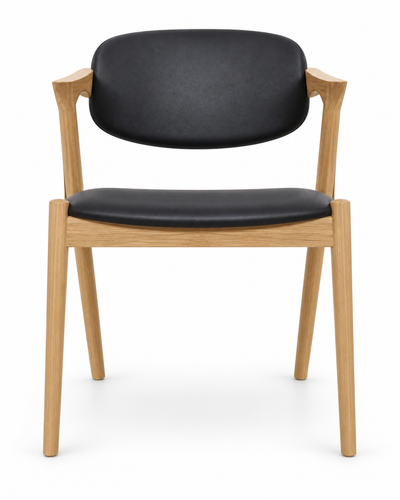LINK DINING CHAIR WITH ARMRESTS — front view