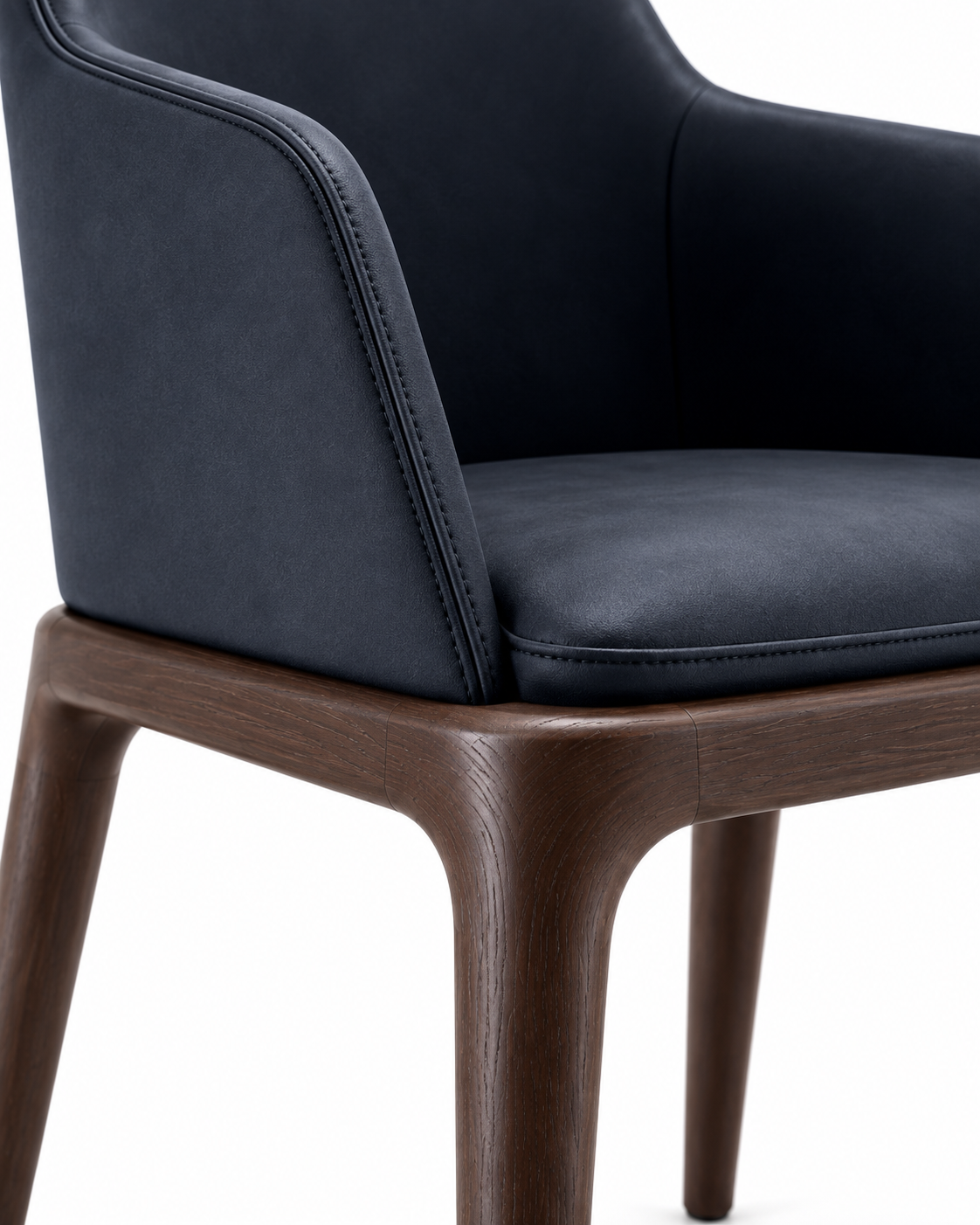 SHELTER DINING CHAIR WITH ARMRESTS