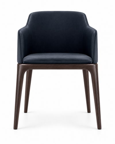 SHELTER DINING CHAIR WITH ARMRESTS