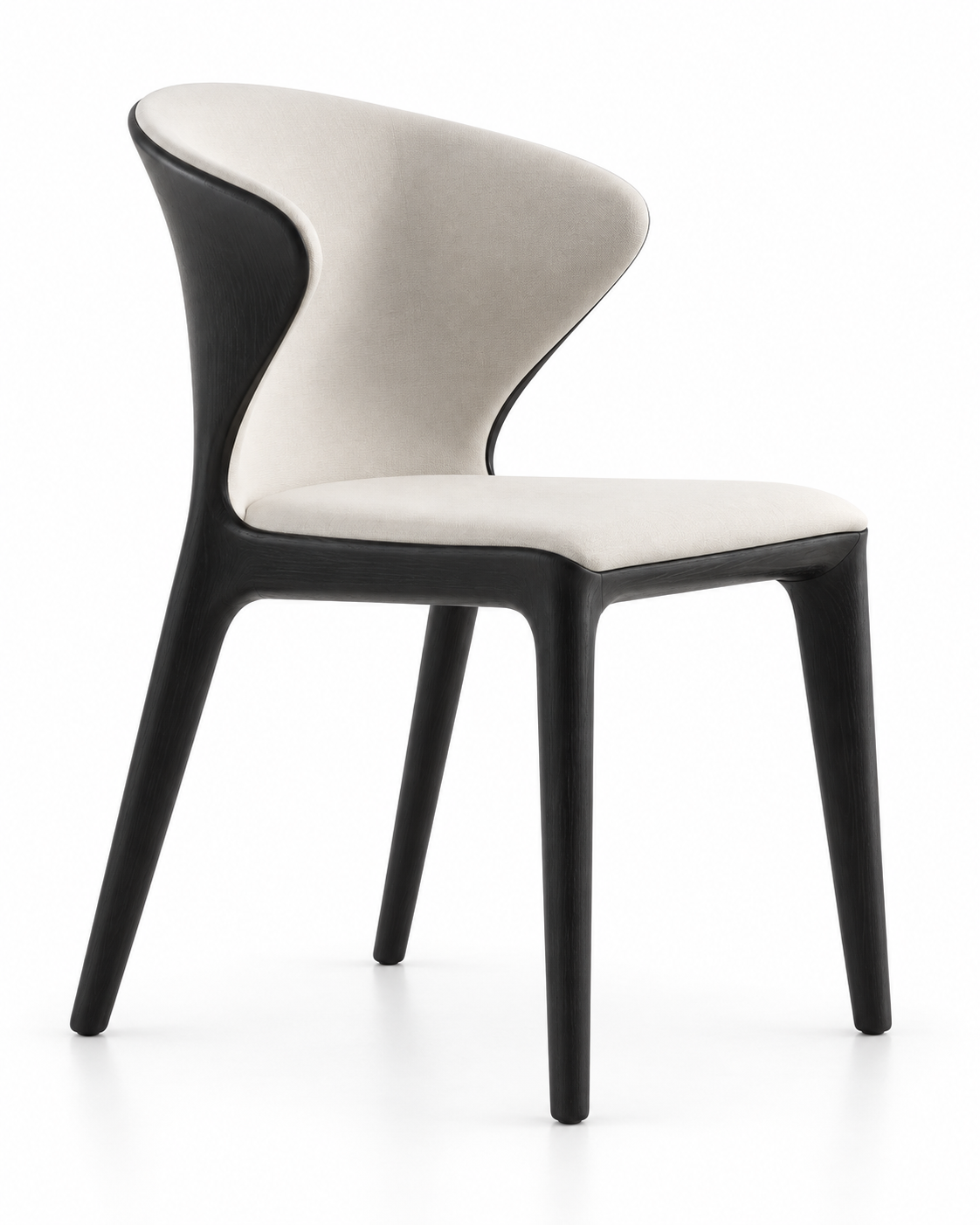 SWIRL DINING CHAIR angled view