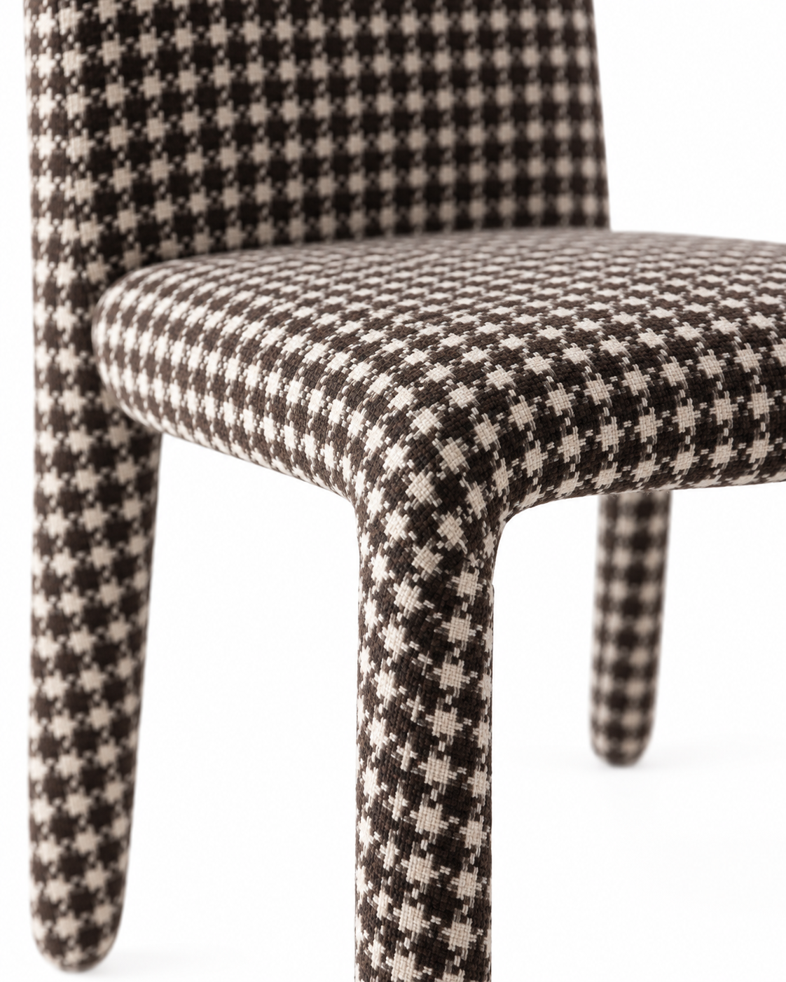 CHECK DINING CHAIR material close-up