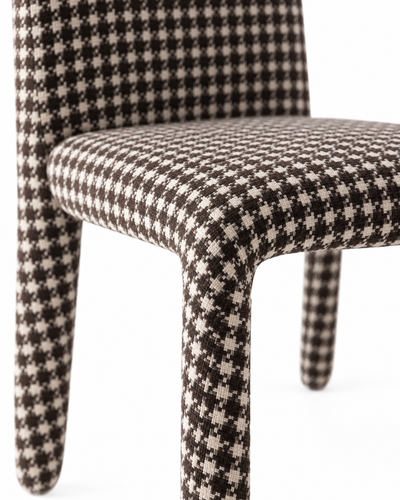 CHECK DINING CHAIR material close-up