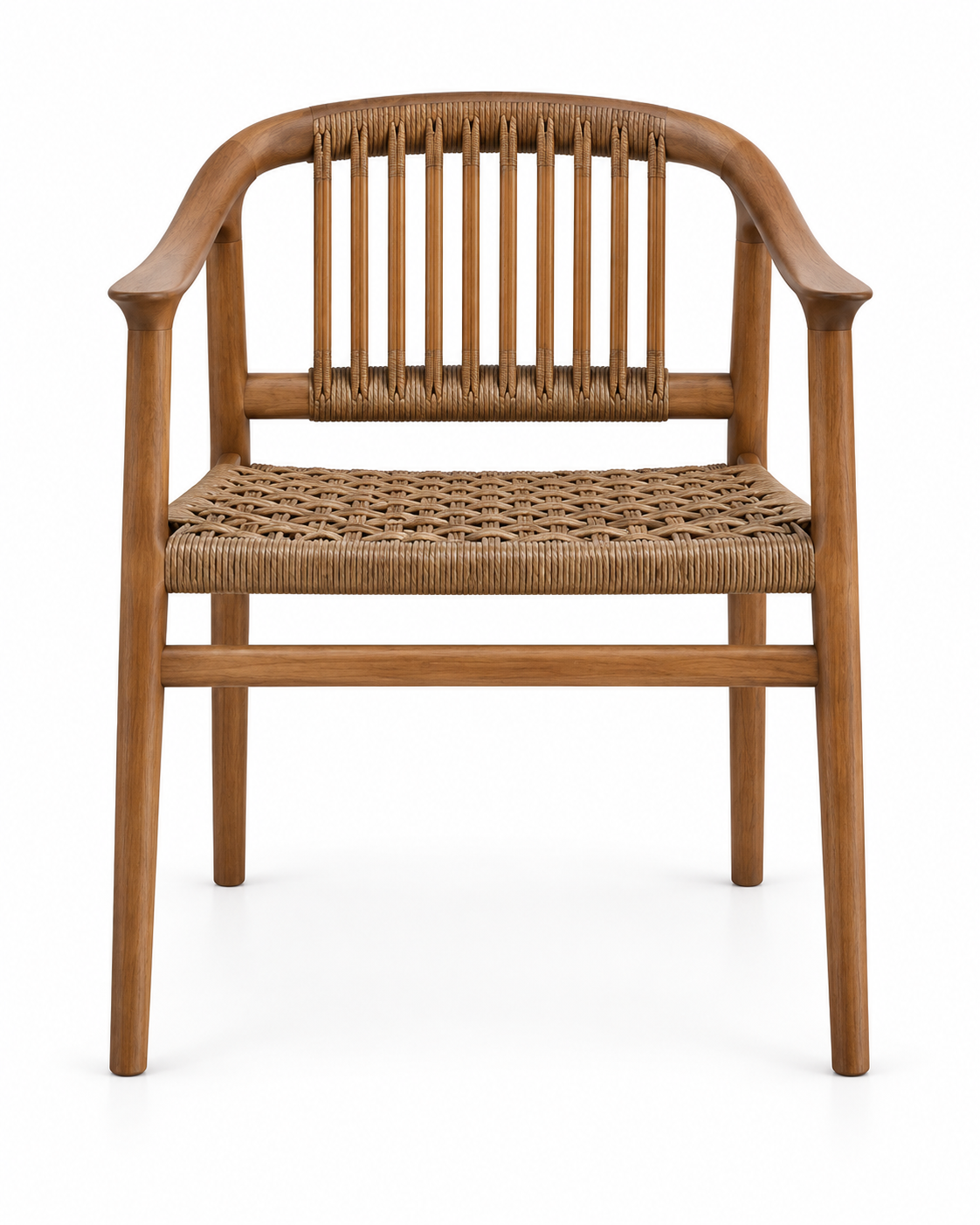 WEAVE DINING CHAIR WITH ARMRESTS