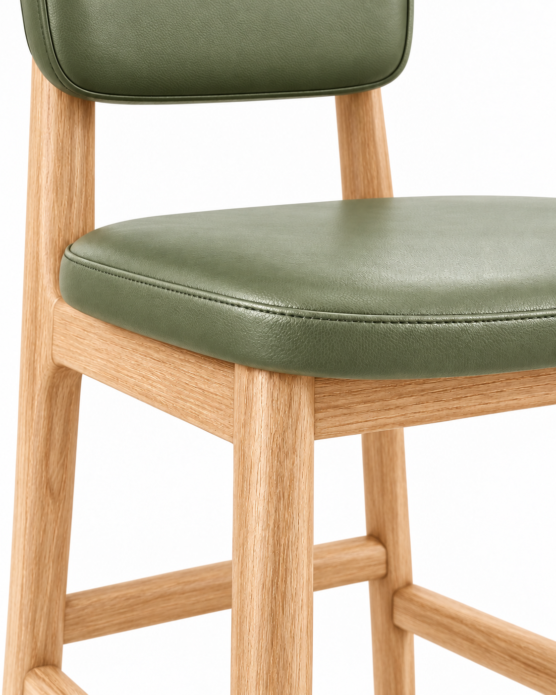 TREST SAGE NATURAL BAR STOOL detail