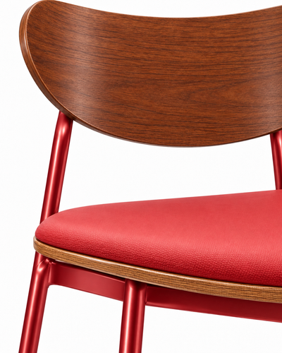 SONA RED BAR STOOL detail