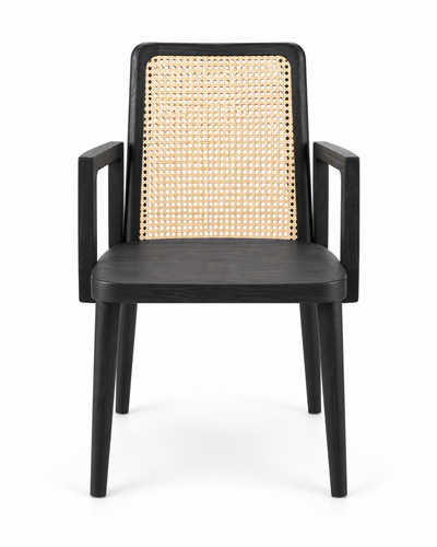 PORTICO DINING CHAIR WITH ARMRESTS front view