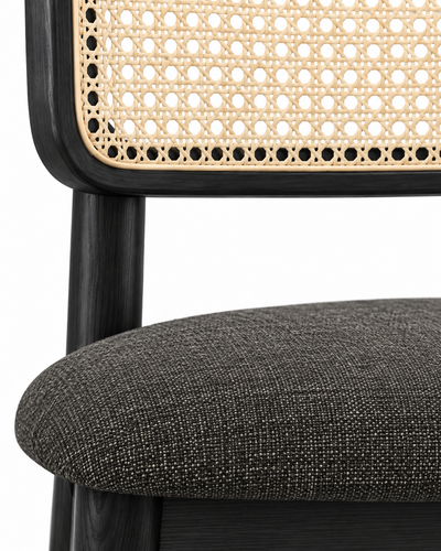 SLATE DINING CHAIR material and construction detail