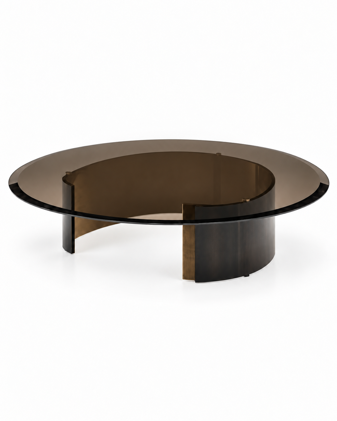SMOKE COFFEE TABLE angled view