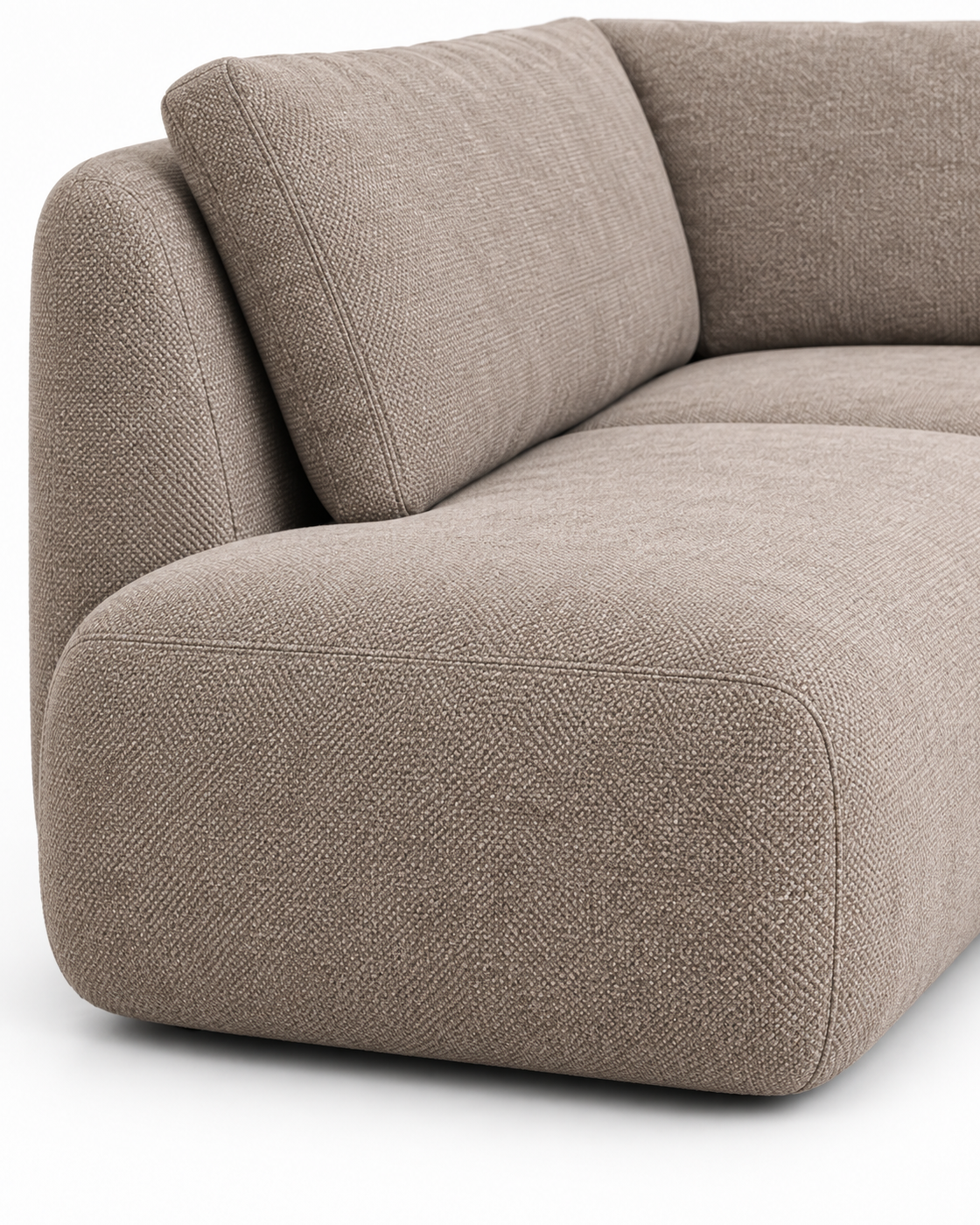 CAVO sectional sofa — close-up view