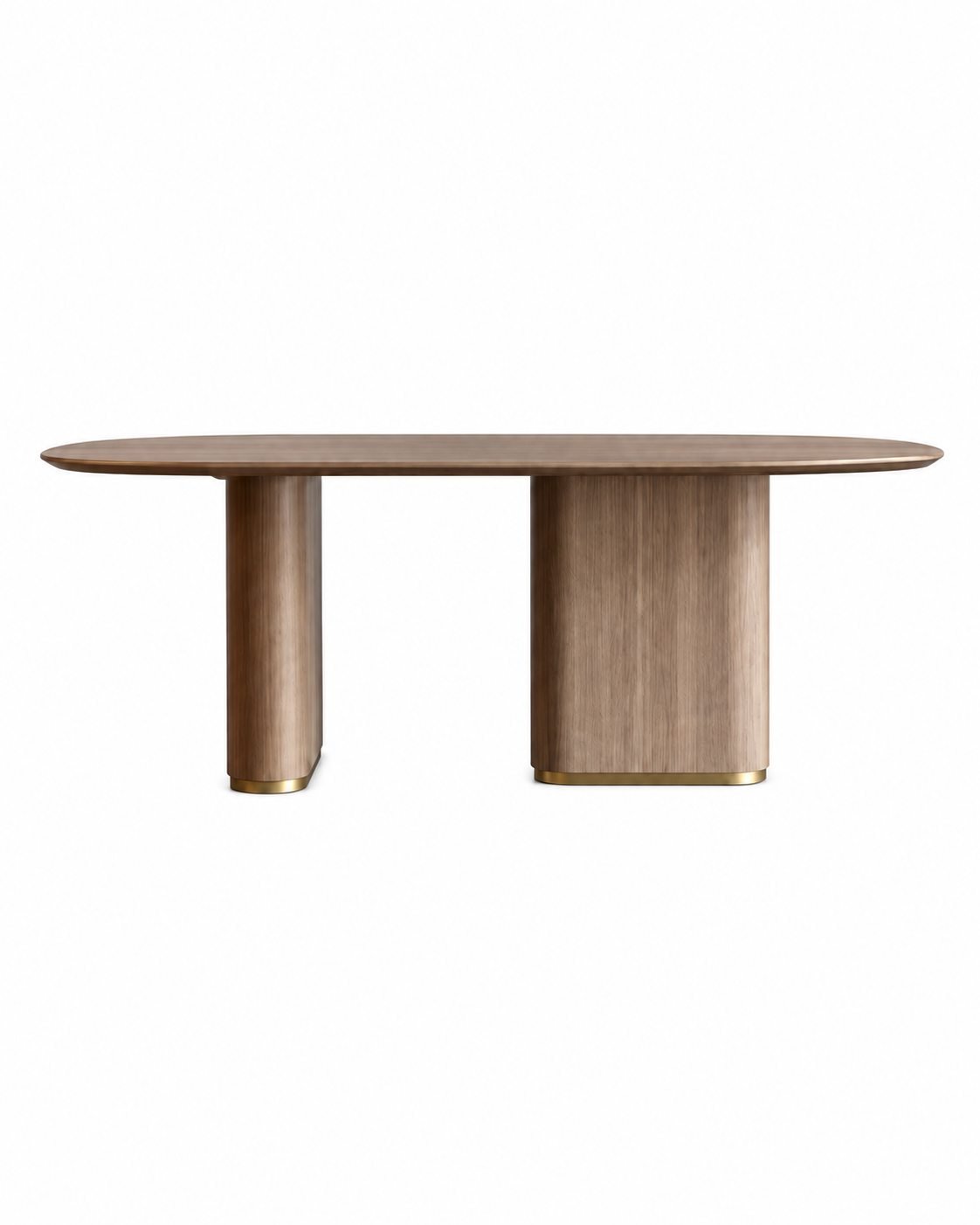 PLINTH DINING TABLE front view