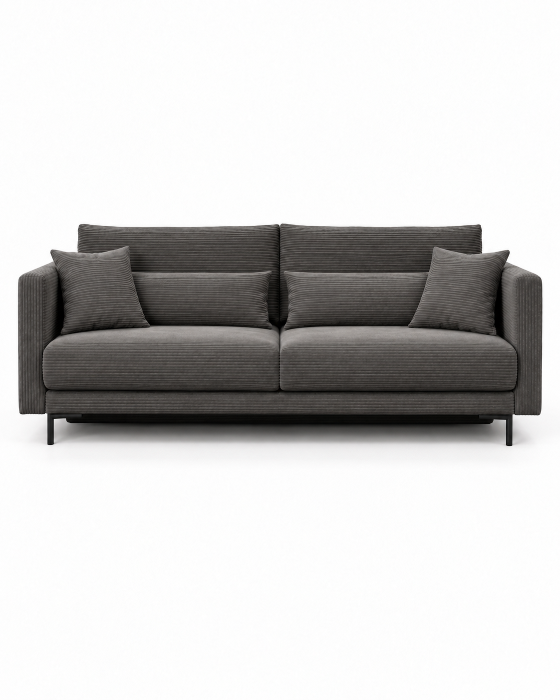 RICO sofa bed — straight front view